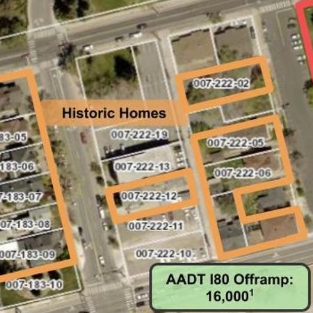 Sitemap of historic homes